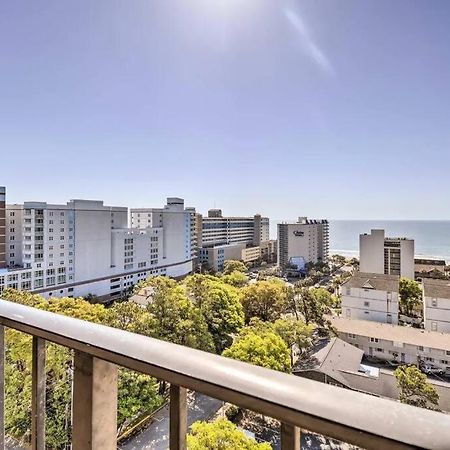 Ferienwohnung Coastal Escape Penthouse With Ocean Views Myrtle Beach Exterior foto