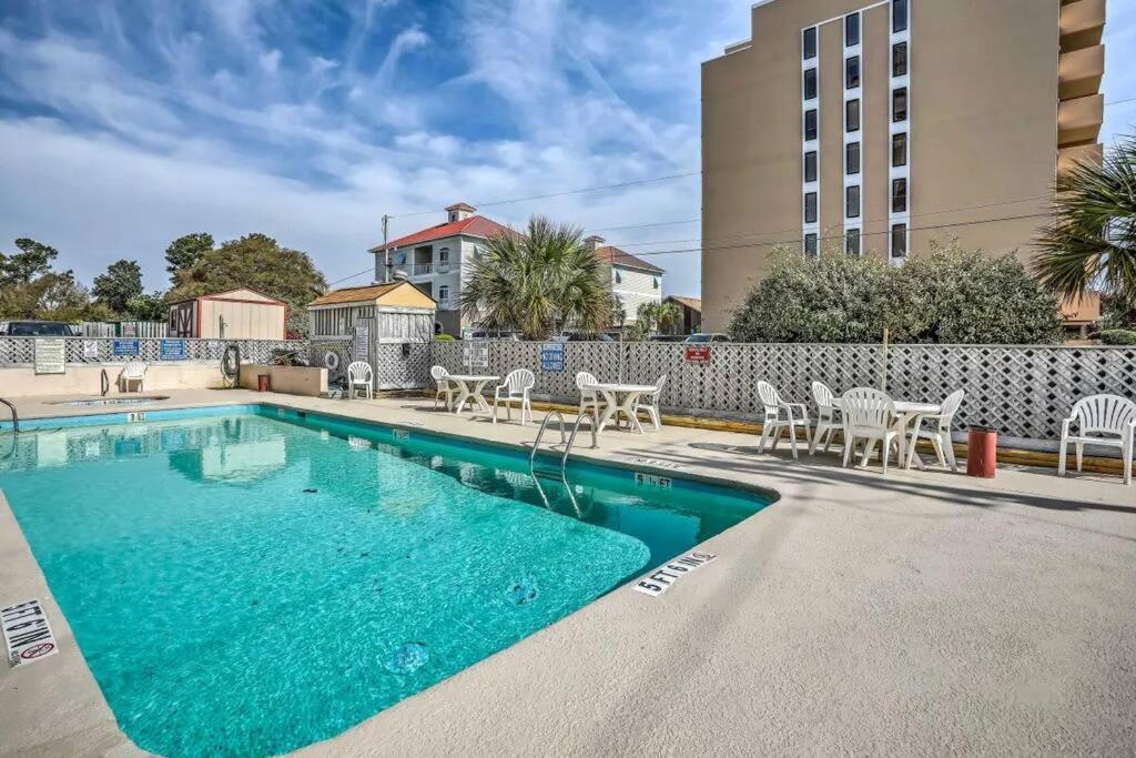 Ferienwohnung Coastal Escape Penthouse With Ocean Views Myrtle Beach Exterior foto